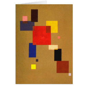 Kandinsky Dreizehn Rechtecke Abstrakte Malerei