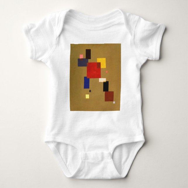 Kandinsky Dreizehn Rechtecke Abstrakte Malerei Baby Strampler (Vorderseite)