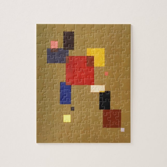 Kandinsky Dreizehn Rechtecke Abstrakte Malerei Puzzle (Vertikal)