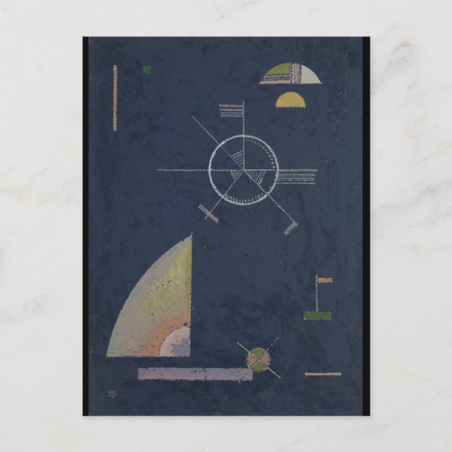 Kandinsky - Dull Gray Postkarte (Vorderseite)