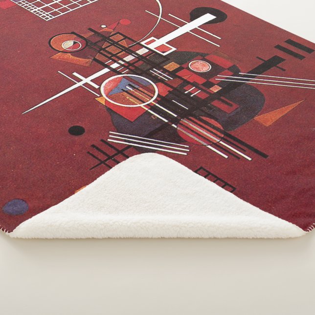 Kandinsky - Dull Red Sherpadecke (3/4)