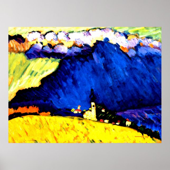 Kandinsky - Dunaberg Poster (Vorne)