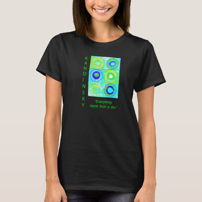 Kandinsky durch Kadie und Samantha T-Shirt (Vorderseite)