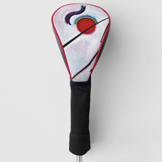 Kandinsky - Eckige Linie Golf Headcover (Vorderseite)