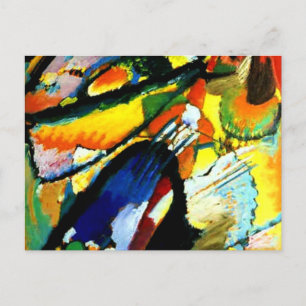 Kandinsky - Ein Engel des letzten Urteils, Postkarte