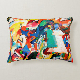 Kandinsky Engel des letzten Urteil-Kissens Dekokissen