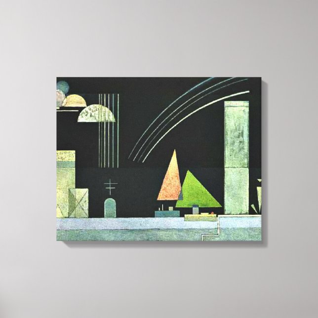 Kandinsky - Erholung Leinwanddruck (Vorderseite)