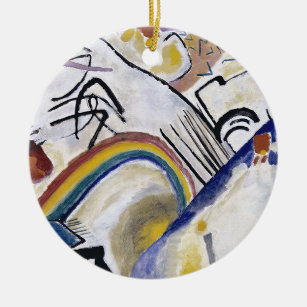 Kandinsky Expressionist Abstrakt Painting 1910 Keramik Ornament