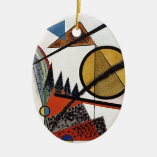 Kandinsky Expressionist Abstrakt Painting Artwork Keramik Ornament