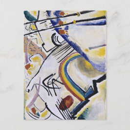 Kandinsky Expressionist Abstrakt Painting Cossacks Postkarte