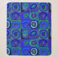 Kandinsky Farbstudie Blaue Quadrate Kreis