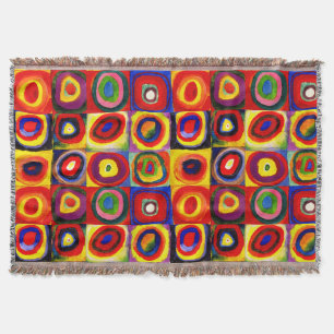 Kandinsky Farbstudie Quadrate Quadrate Kreise Kuns Decke