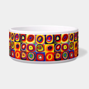 Kandinsky Farbstudie Quadrate Quadrate Kreise Kuns Napf