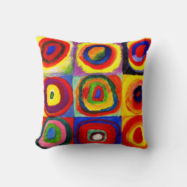 Kandinsky Farbstudien Quadrate Quadrate Quadrate Z Kissen