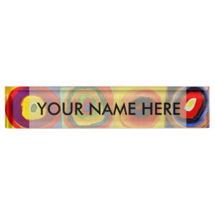 Kandinsky Farbstudien Quadrate Quadrate Quadrate Z Namensplakette