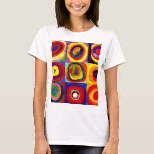 Kandinsky Farbstudien Quadrate Quadrate Quadrate Z T-Shirt