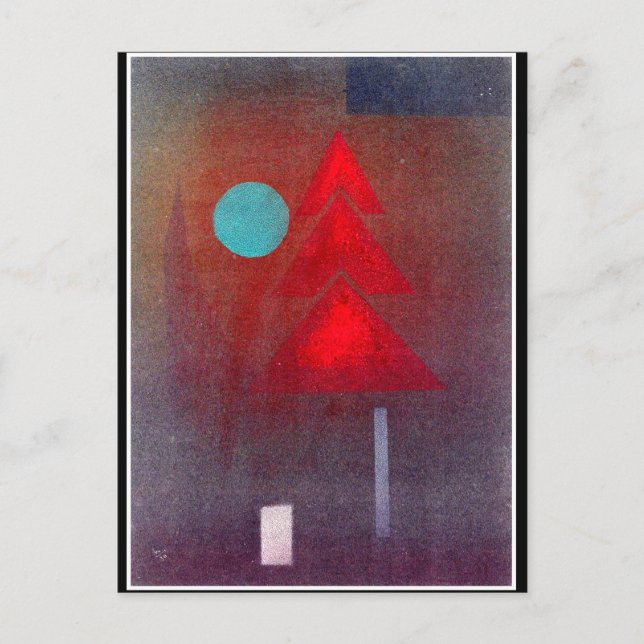 Kandinsky - Fast Versunken Postkarte (Vorderseite)