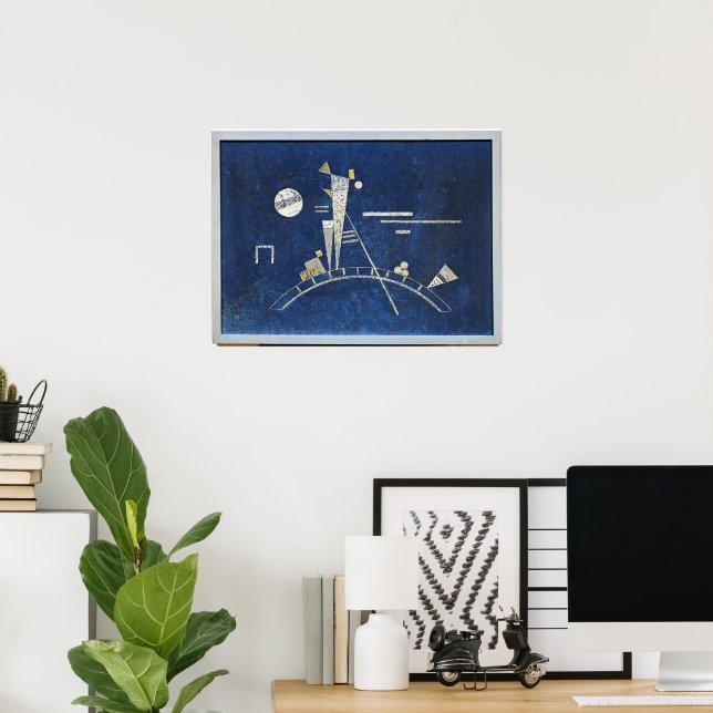 Kandinsky - Fragiles, abstraktes Kunstwerk, Poster (Heimbüro)