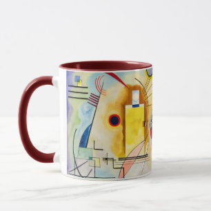 Kandinsky - gelb, rot, Blau (Jaune, Rouge, Blau) Tasse
