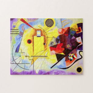 Kandinsky Gelb Rot Blau Puzzle