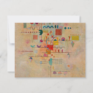 Kandinsky - Graceful Ascent, beliebtes Bild Karte