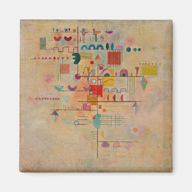 Kandinsky - Graceful Ascent Magnet (Vorne)