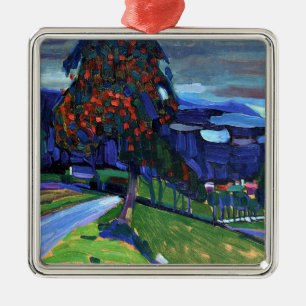 Kandinsky - Herbst in Murnau Ornament Aus Metall