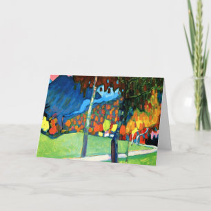 Kandinsky - Herbststudium in Oberau Karte