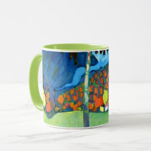 Kandinsky - Herbststudium in Oberau Tasse