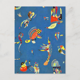 Kandinsky - Himmelblau Postkarte