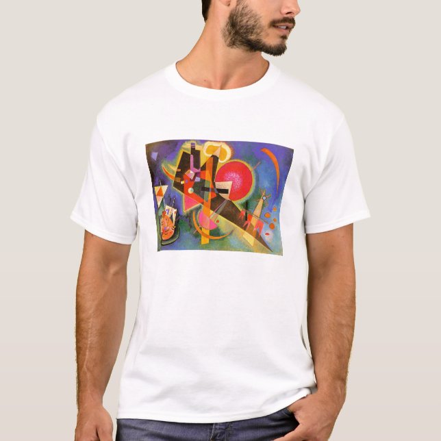 Kandinsky im blauen T - Shirt (Vorderseite)