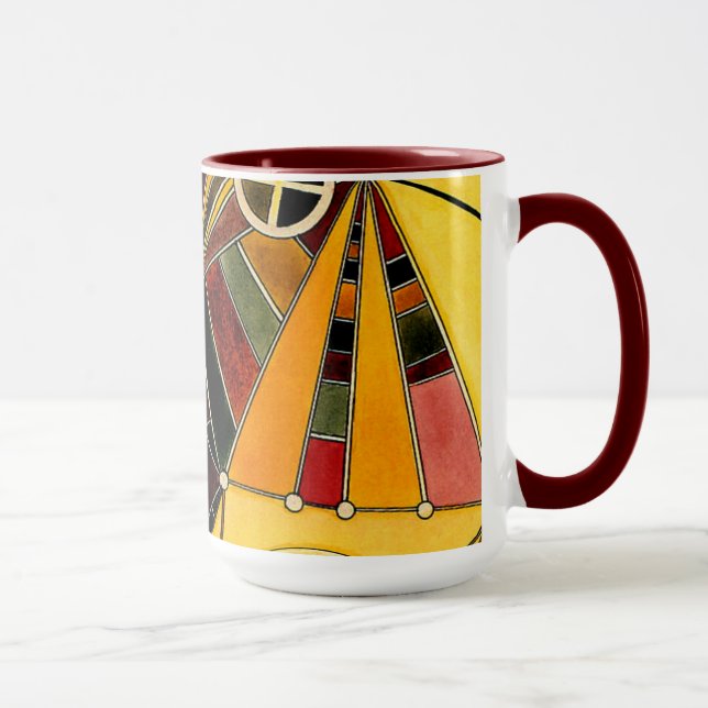 Kandinsky - Im Netzwerk Tasse (Rechts)