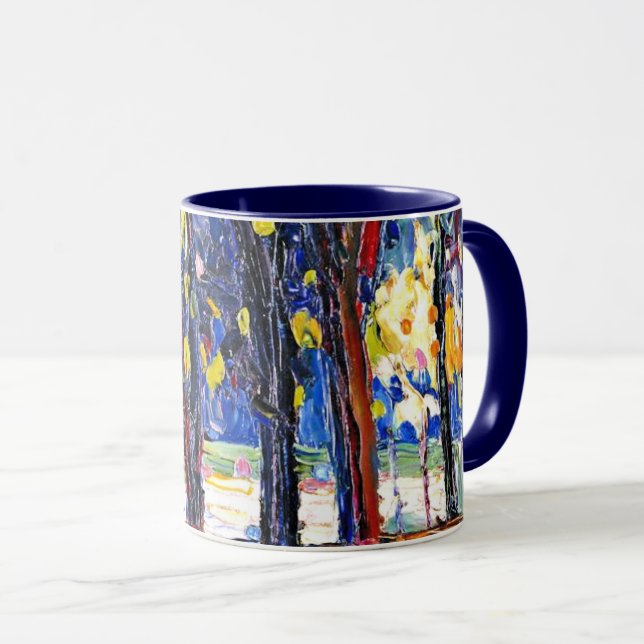 Kandinsky - Im Park der St. Cloud - Herbst II Tasse (VorderseiteRechts)
