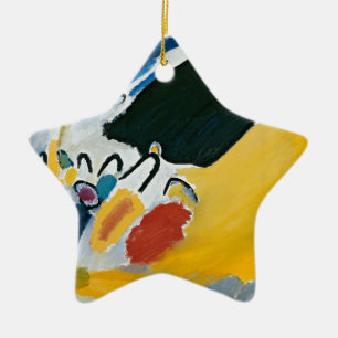 Kandinsky Impression III Konzert Abstrakte Malerei Keramikornament
