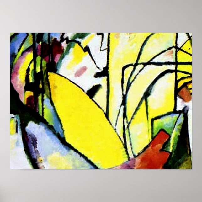 Kandinsky - Improvisation 10 Poster (Vorne)