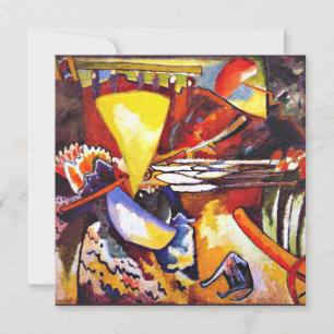 Kandinsky - Improvisation 11, abstrakte Kunst Karte