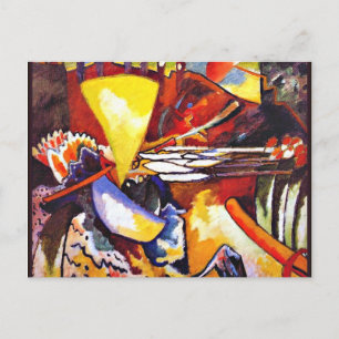 Kandinsky - Improvisation 11, abstrakte Kunst Postkarte