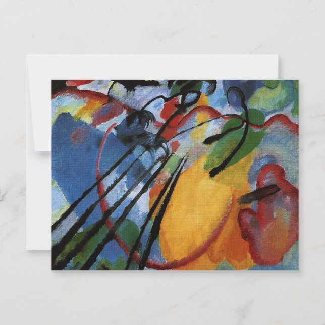 Kandinsky - Improvisation 26 Karte (Vorderseite)