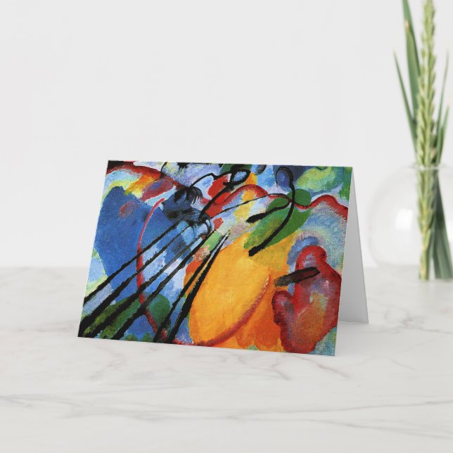 Kandinsky - Improvisation 26, Karte (Vorderseite)