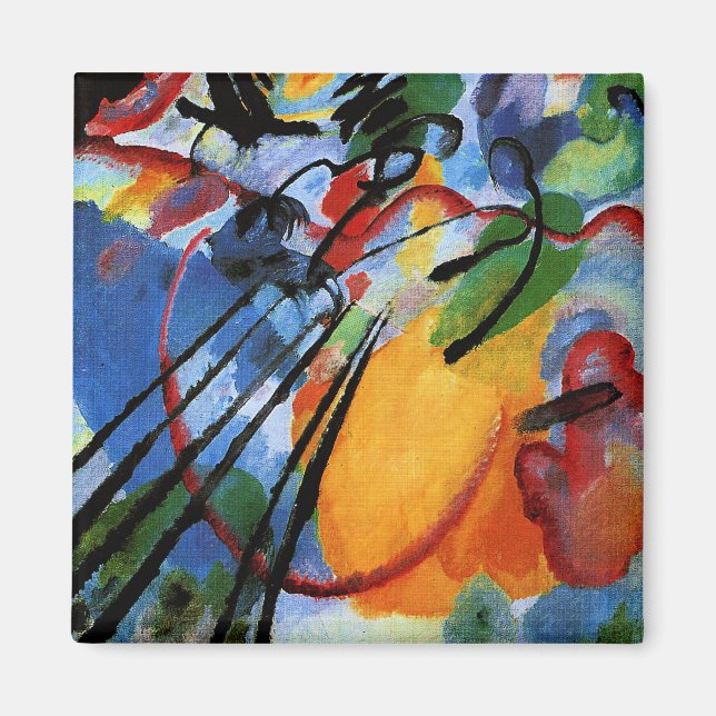 Kandinsky - Improvisation 26, Magnet (Vorne)