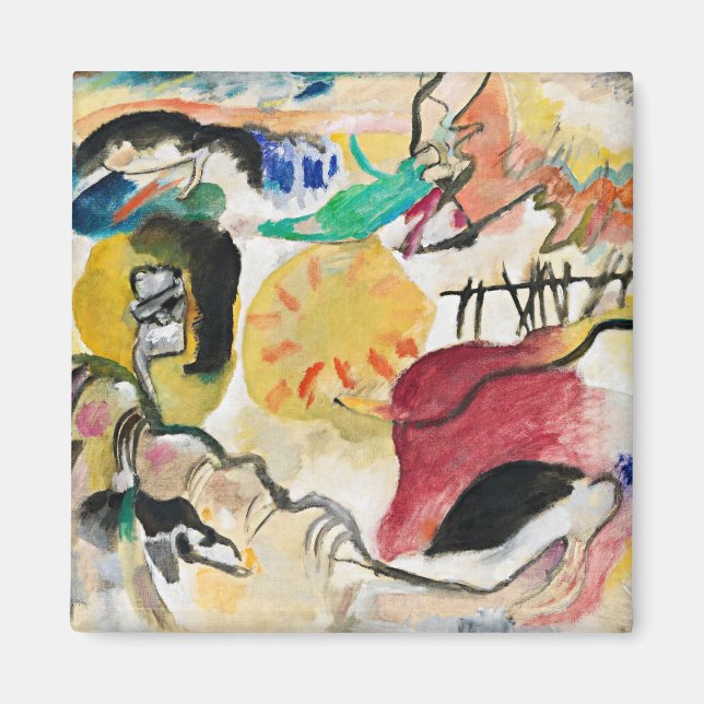Kandinsky - Improvisation 27, Magnet (Vorne)
