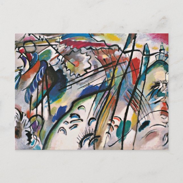 Kandinsky - Improvisation 28 Postkarte (Vorderseite)
