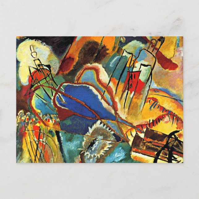 Kandinsky - Improvisation 30 - Cannons Postcard Postkarte (Vorderseite)