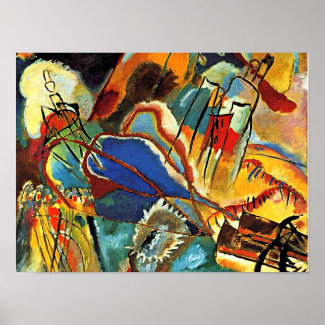 Kandinsky - Improvisation 30 - Cannons Poster (Vorne)