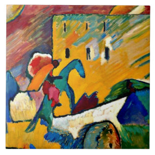 Kandinsky: Improvisation 3, Landschaftsmalerei Fliese