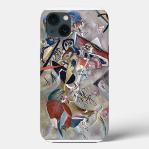 Kandinsky in grauer Abstrakter Kunst iPhone 13 Hülle