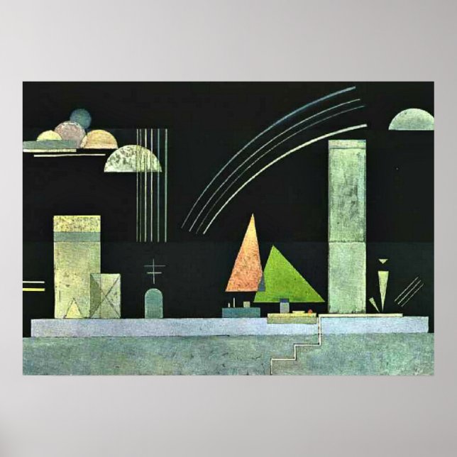 Kandinsky - In Ruhe Poster (Vorne)