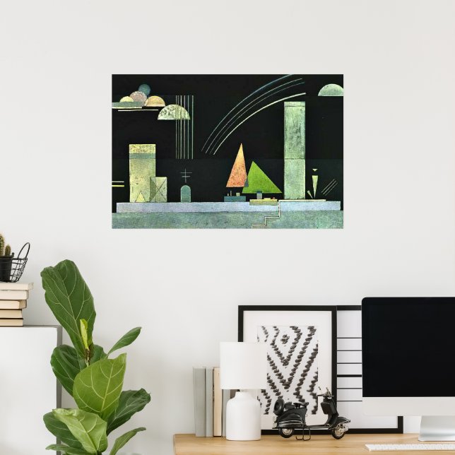 Kandinsky - In Ruhe Poster (Heimbüro)