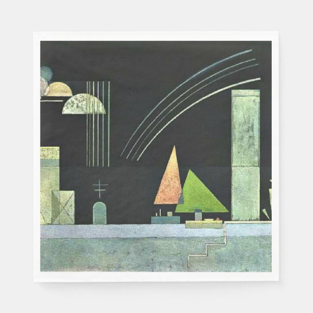 Kandinsky - In Ruhe Serviette (Vorderseite)