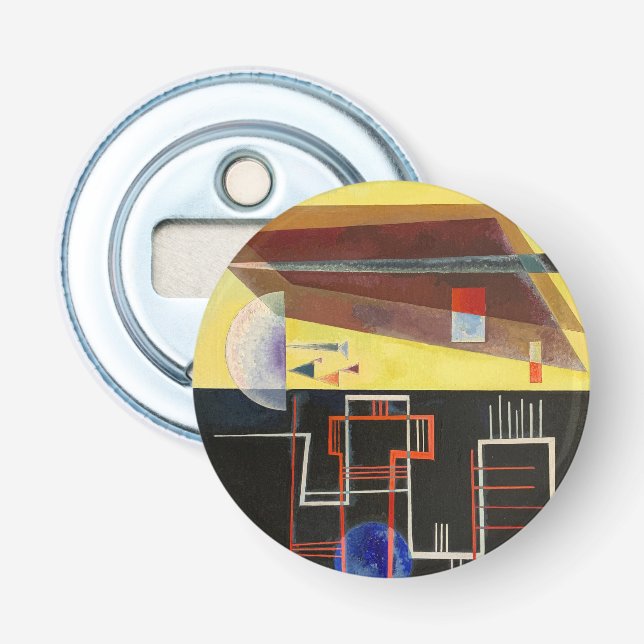 Kandinsky Inner Alliance Abstrakt Artwork Flaschenöffner (Vorderseite)